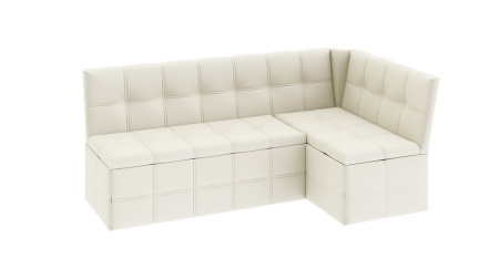 Скамья угловая со спальным местом «Домино» (Кашемир крем)