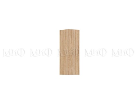 Шкаф-Антресоль Навесной Авангард  МДФ ШН-400 (Ш-400 x В-1400 x Г-478 мм) Дуб Сонома