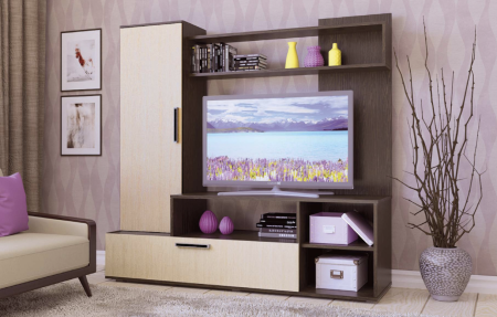 Гостиная Лима (Ш-1500 x В-1520 x Г-440 мм)/Разные Цвета