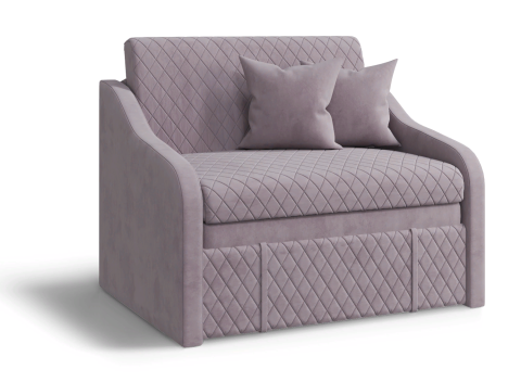 Диван прямой Том, розовый